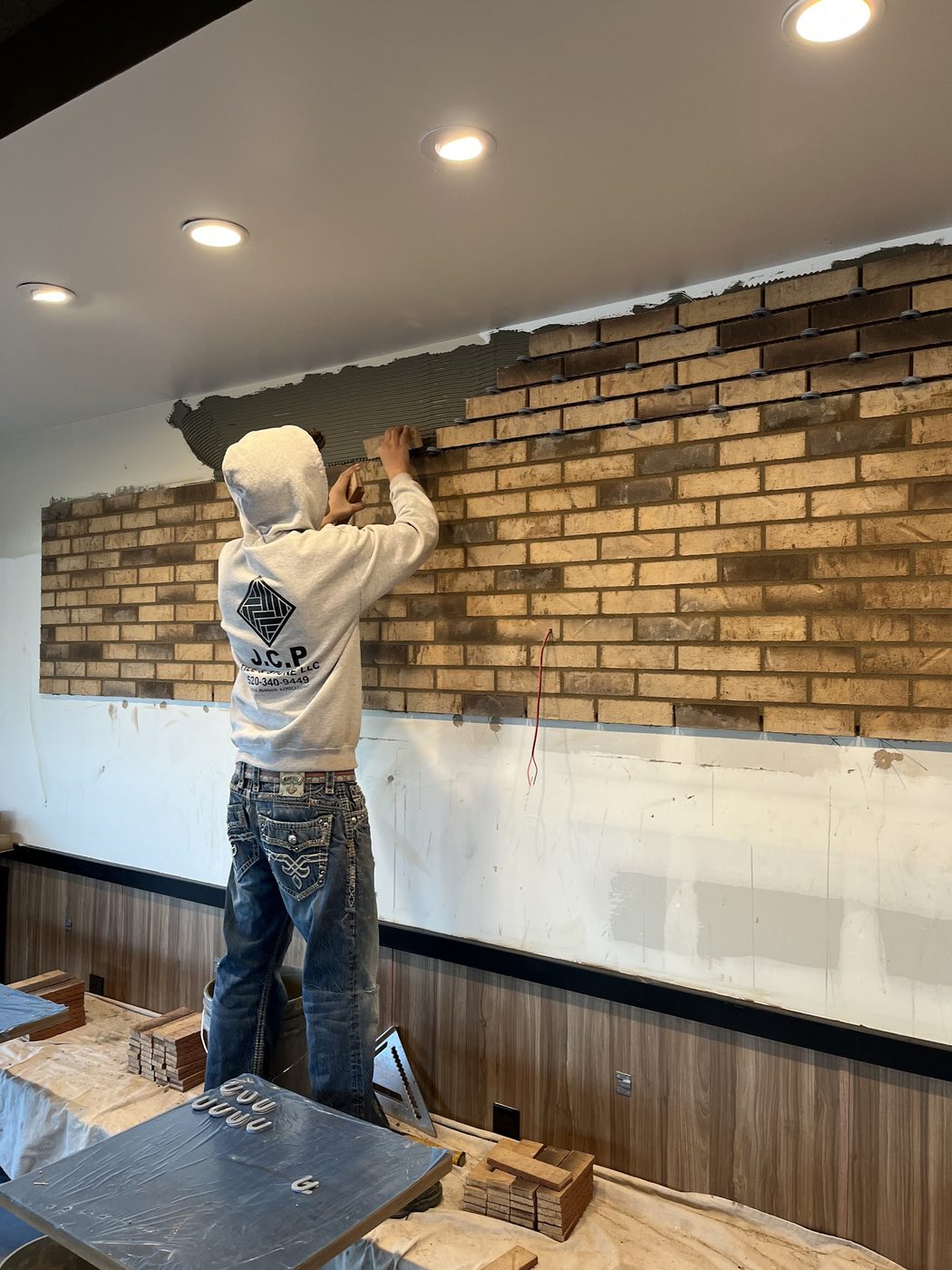 Stacked Stone & Brick Veneer by JCP Tile & Stone in Casa Grande, AZ
